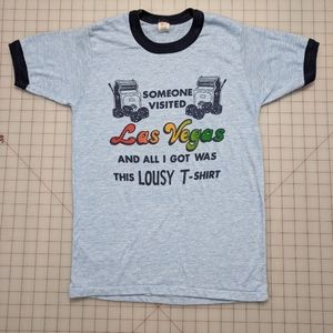 Vintage 80's Las Vegas tee shirt